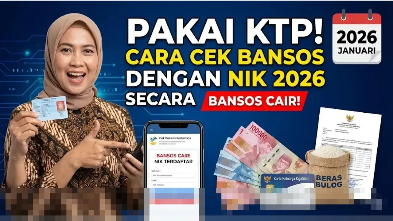 Cara Cek Bansos 2026 Pakai NIK KTP - Panduan Lengkap!