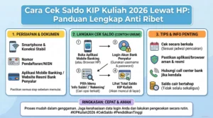 Cara Cek Saldo KKS Lewat HP Terbaru 2026: Panduan Lengkap