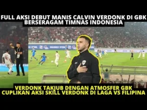 Verdonk Resmi Kembali Dengarkan Sorak Fans Indonesia di GBK