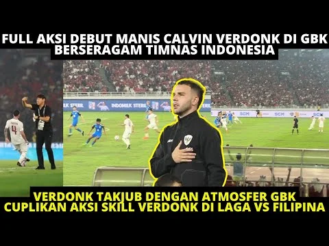 Verdonk Resmi Kembali Dengarkan Sorak Fans Indonesia di GBK